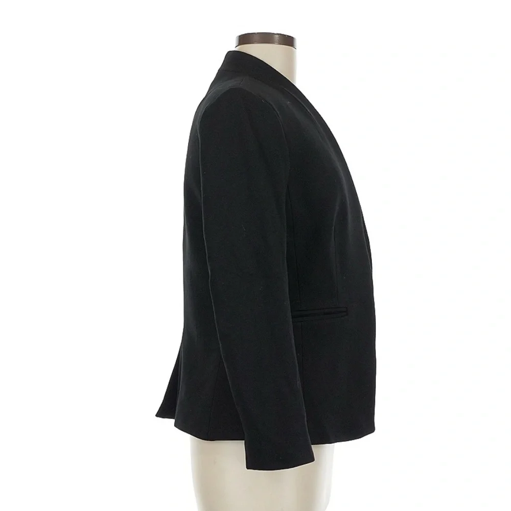 JCrew Classic Collarless Black Blazer - Picture 4 of 5
